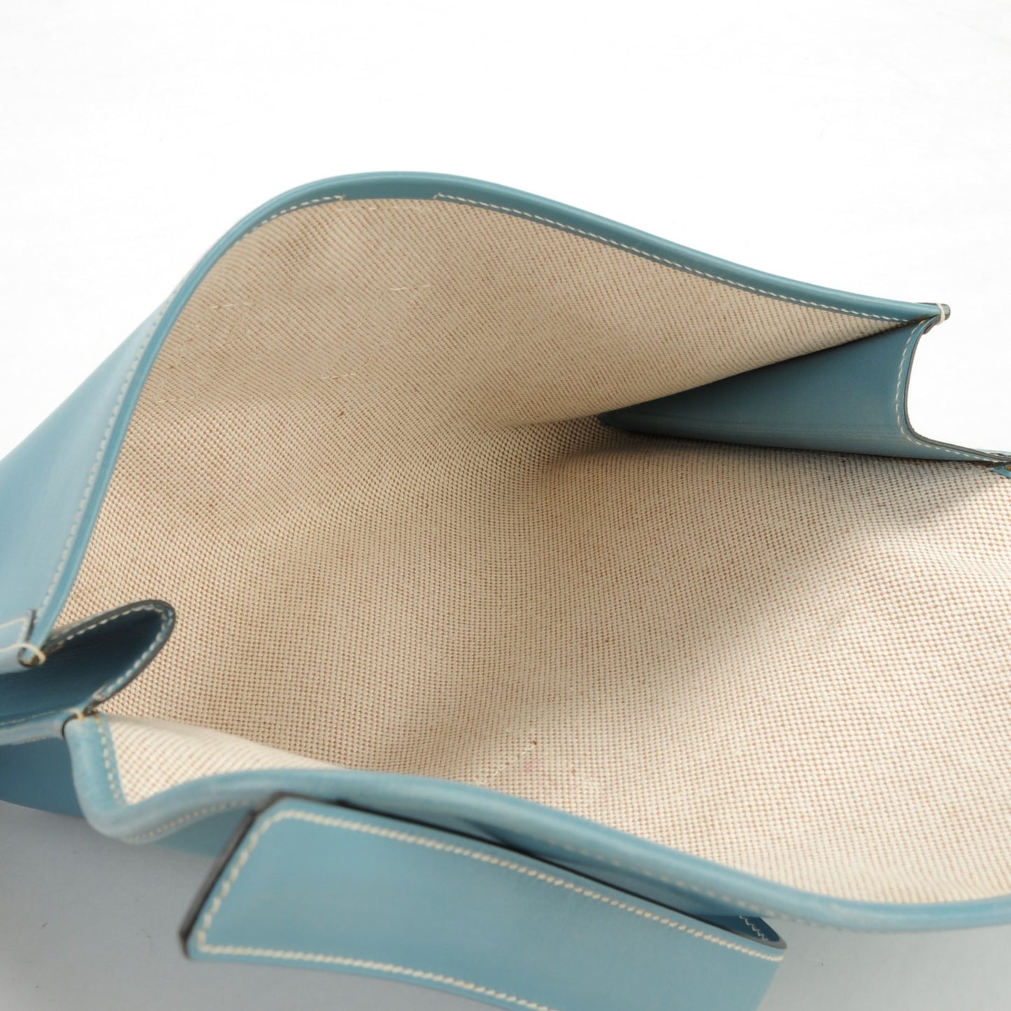 Box Jige PM Clutch Blue Jean