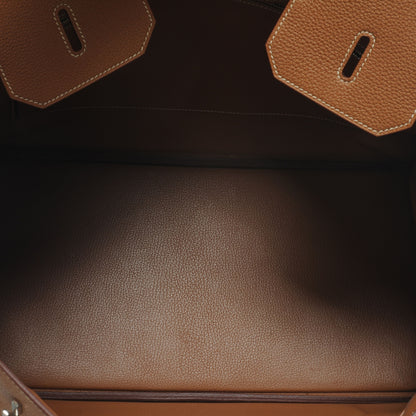 Hermes Taurillon Clemence Birkin 40 Gold 9 of 10