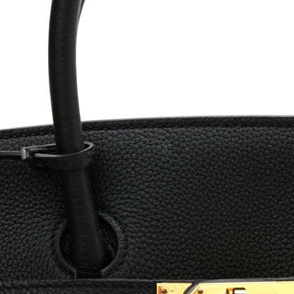 Hermes Togo Birkin 35 Black 11 of 12