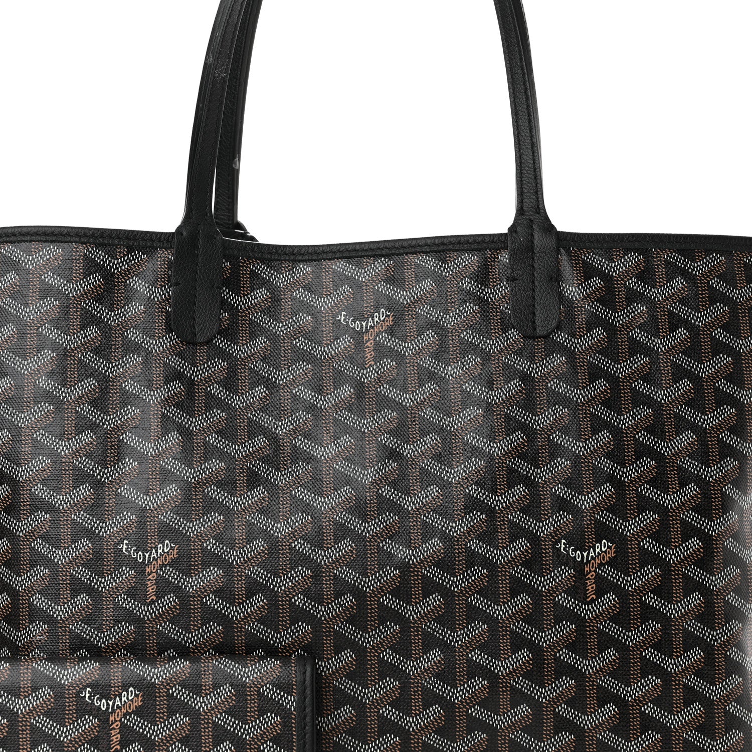 Goyard Goyardine Saint Louis PM Black 9 of 15