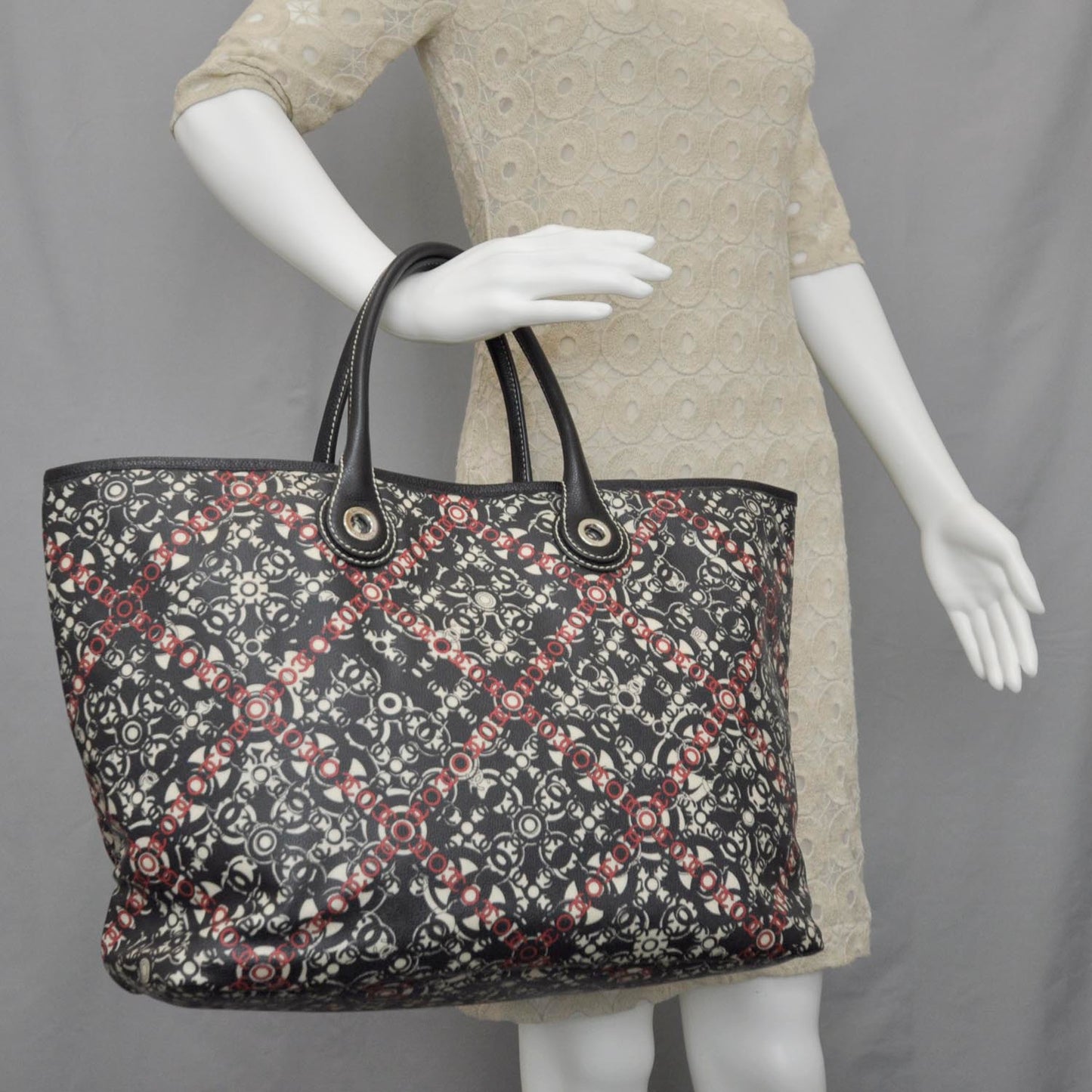 Coated Canvas Coco Tote