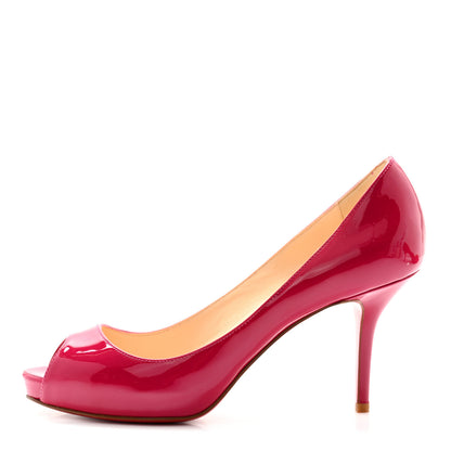 Christian Louboutin Patent Mater Claude 85 Pumps 36.5 Framboise 1 of 11