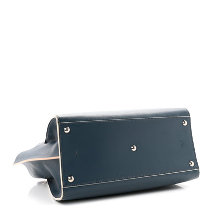Fendi Vitello Dolce Century Petite 3Jours Tote Pavone 4 of 10