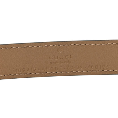 Gucci Calfskin Double G 20mm Belt 80 32 Porcelain Rose 3 of 4