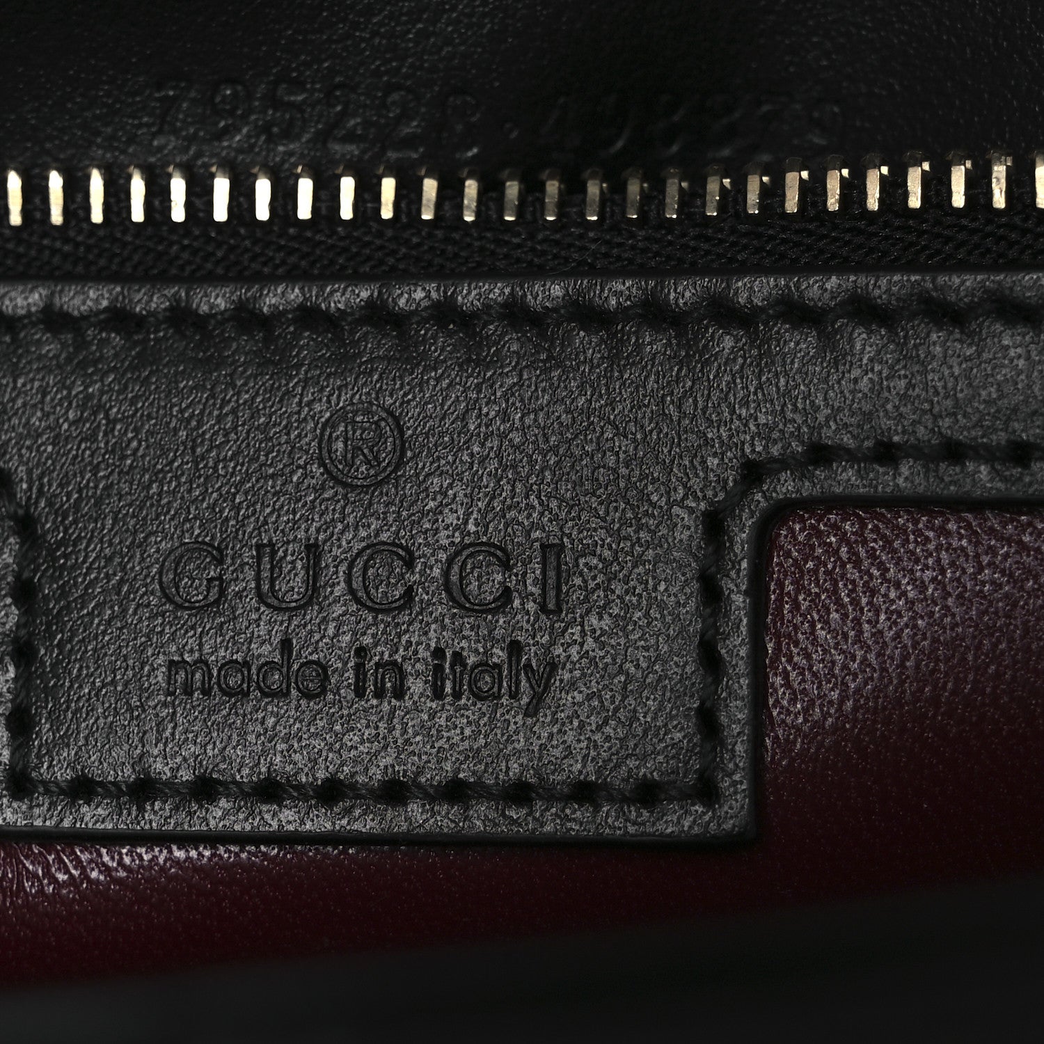 Gucci Calfskin Matelasse Small GG Marmont Multi Pocket Shoulder Bag Black 6 of 10