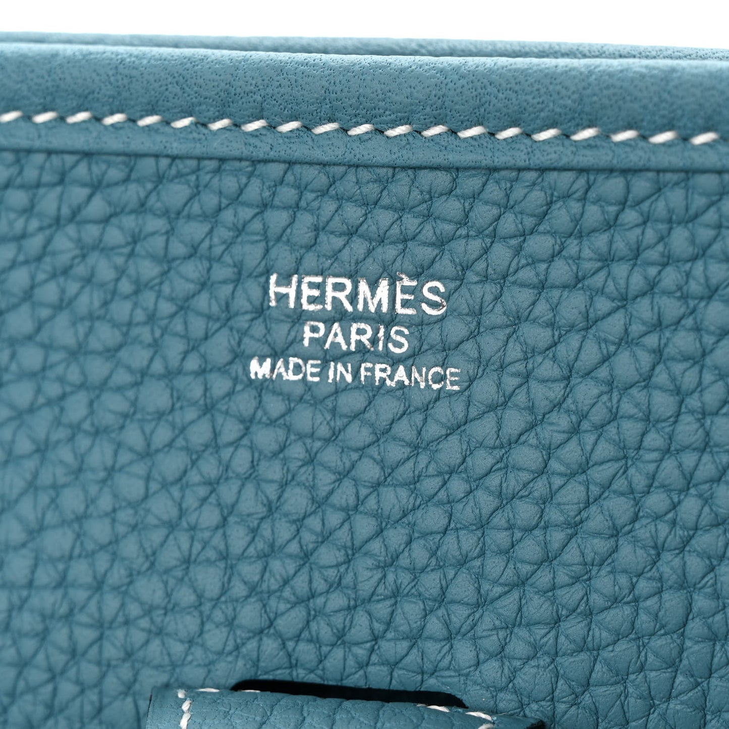 Taurillon Clemence Evelyne III PM New Blue Jean