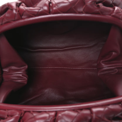 Bottega Veneta Nappa Maxi Intrecciato The Pouch Oversized Clutch Bordeaux 5 of 11