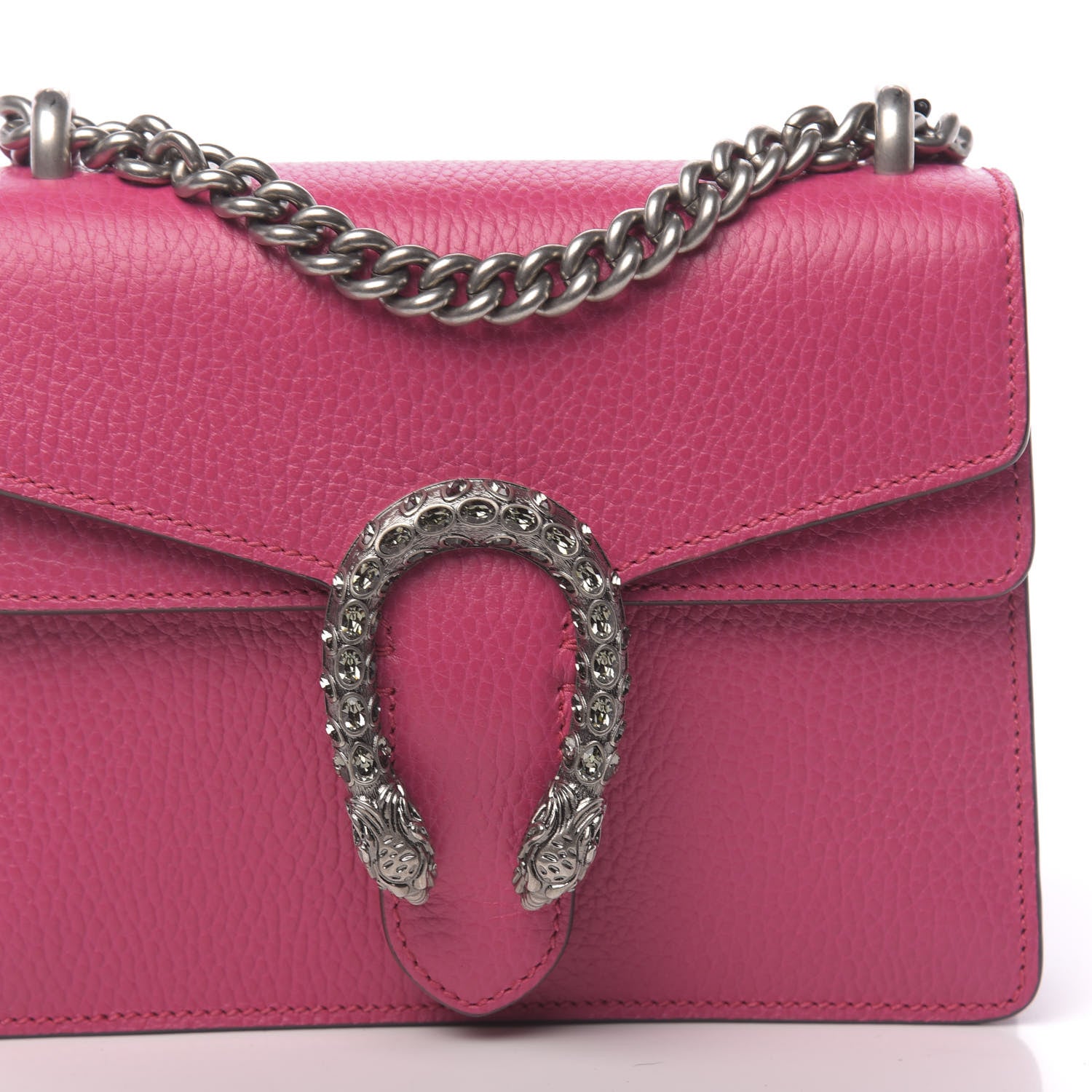 Gucci Calfskin Mini Dionysus Shoulder Bag Box Pink 10 of 10