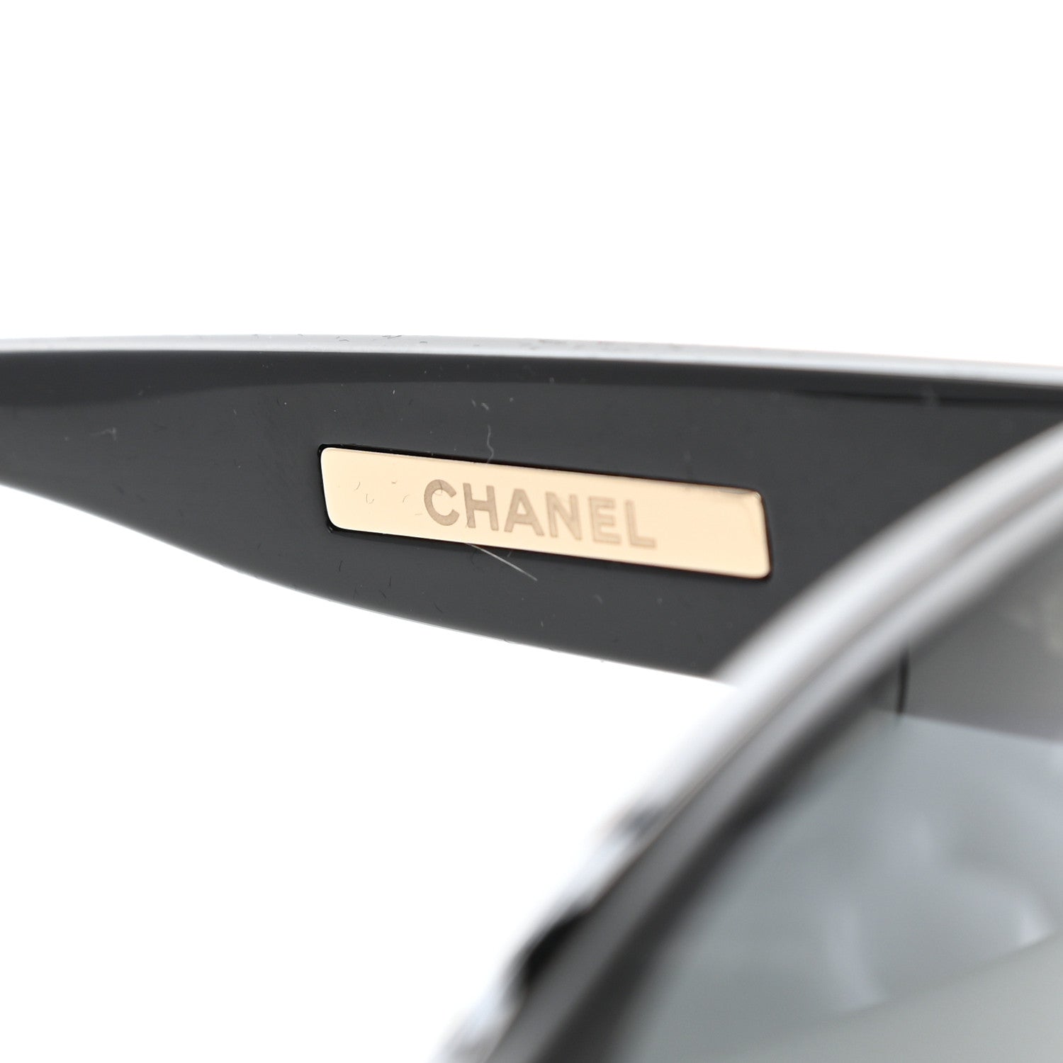 Chanel Acetate Cat Eye Sunglasses 6054 Black 5 of 7