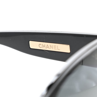 Chanel Acetate Cat Eye Sunglasses 6054 Black 5 of 7