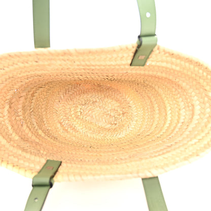 Loewe Raffia Basket Tote Bag Natural Rosemary 5 of 9