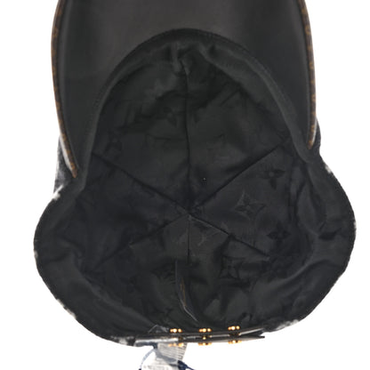 Louis Vuitton Wool Monogram Carry On Cap M Black 5 of 12