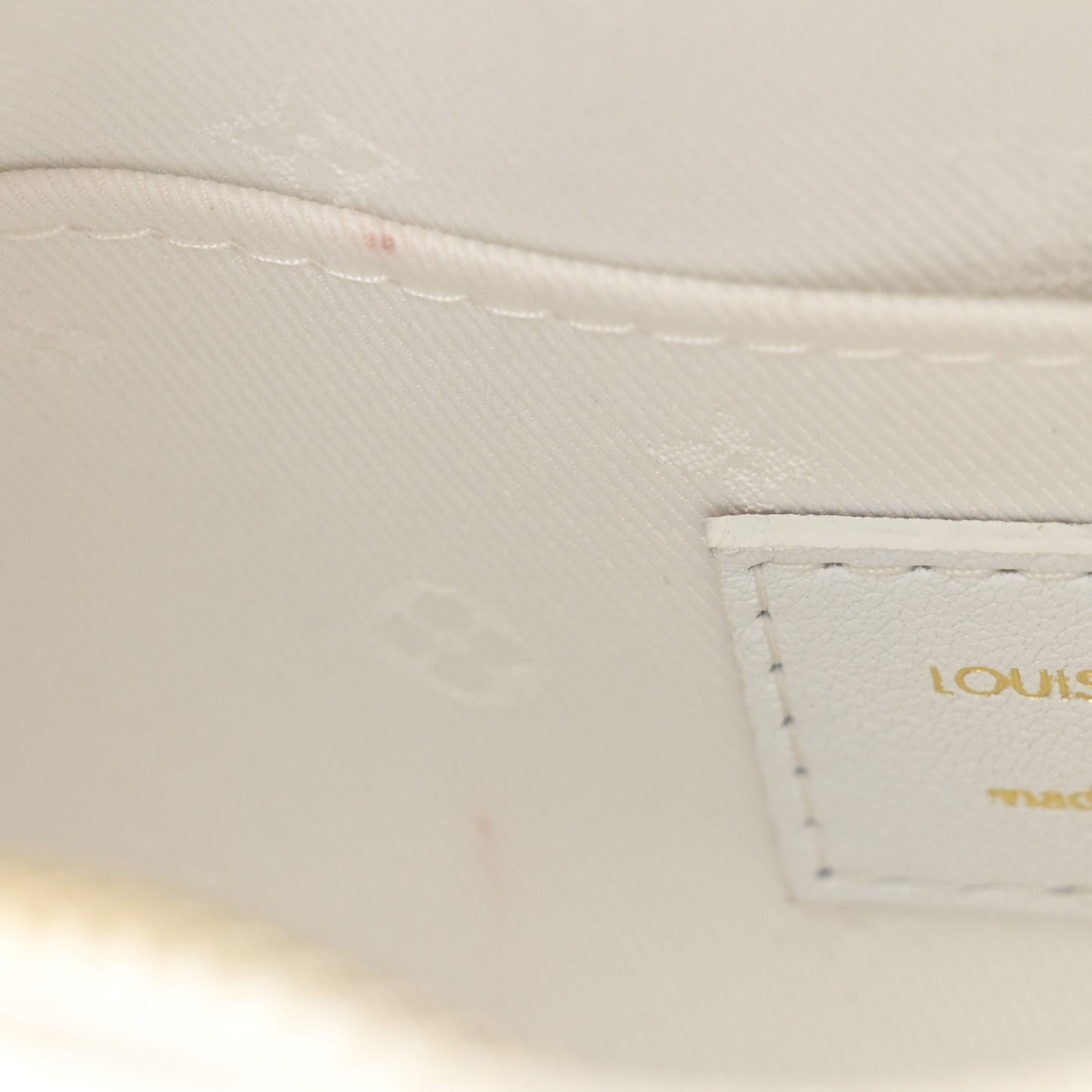 Calfskin Bubblegram Papillon BB Snow White