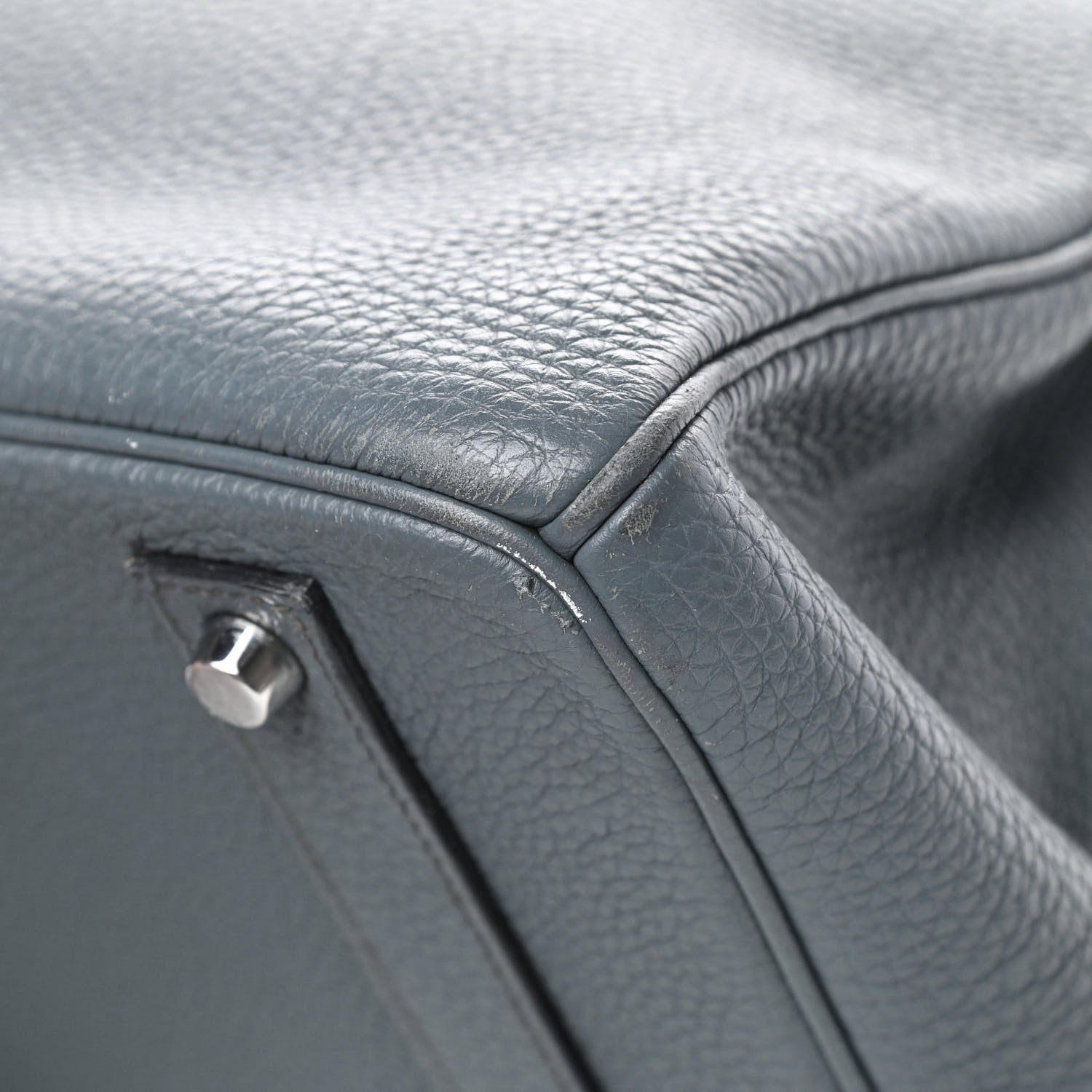 Hermes Togo Birkin 40 Bleu Orage 10 of 17