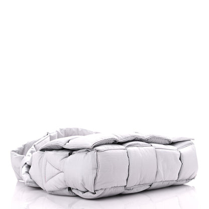 Bottega Veneta Nylon Intrecciato Padded Tech Cassette Bag Frost 5 of 9