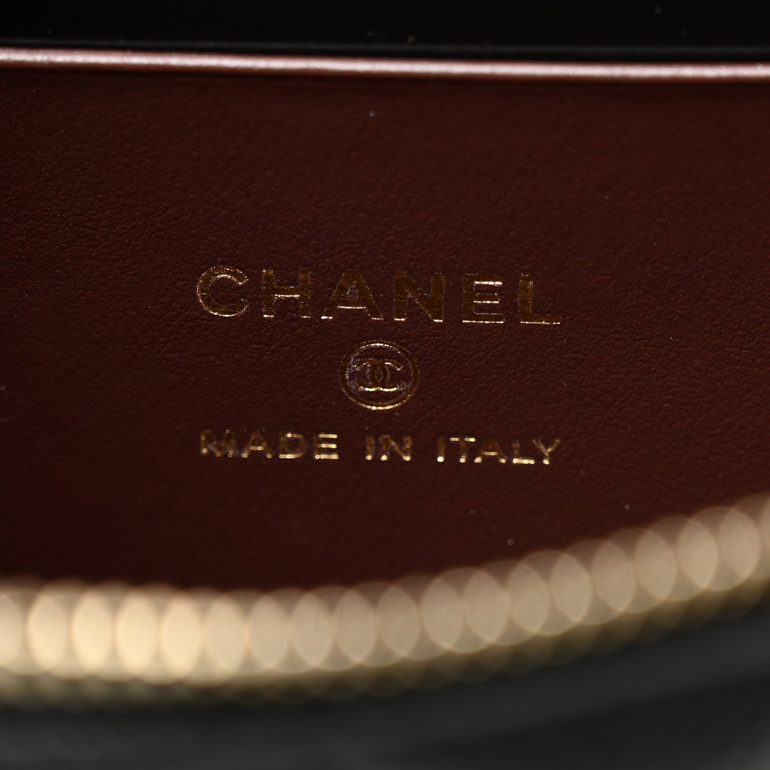 Chanel Caviar Quilted Top Handle Slim Vanity With Chain Black 6 of 11