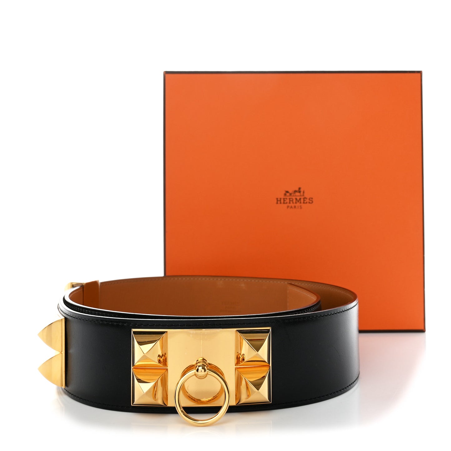 Box Collier De Chien CDC Belt 85 34 Black