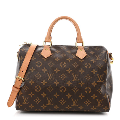 Louis Vuitton Monogram Speedy Bandouliere 30 1 of 10