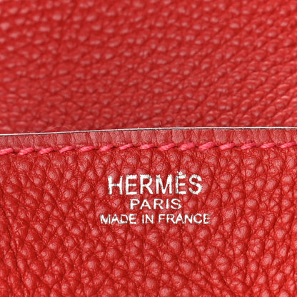 Hermes Togo Birkin 25 Rouge Vif 6 of 12
