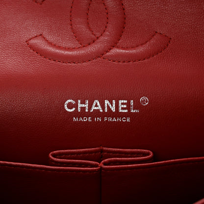 Chanel Caviar Quilted Medium Double Flap Red 6 of 10