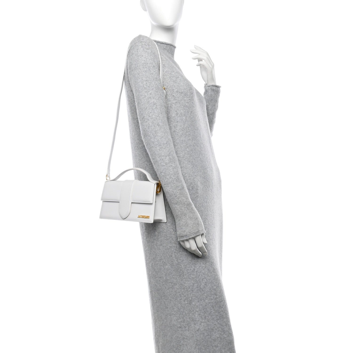 Jacquemus Smooth Calfskin Le Grand Bambino White 3 of 14