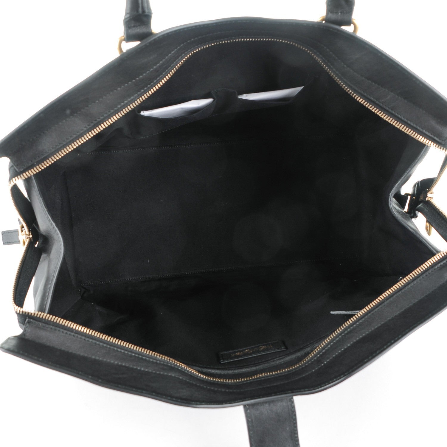 Saint Laurent Sheepskin Large Cabas ChYc Black 5 of 8
