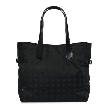 Chanel Nylon Medium Travel Tote Black 1 of 12