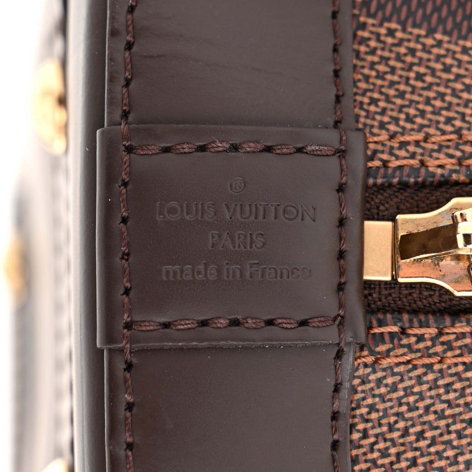 Louis Vuitton Damier Ebene Alma BB 6 of 10