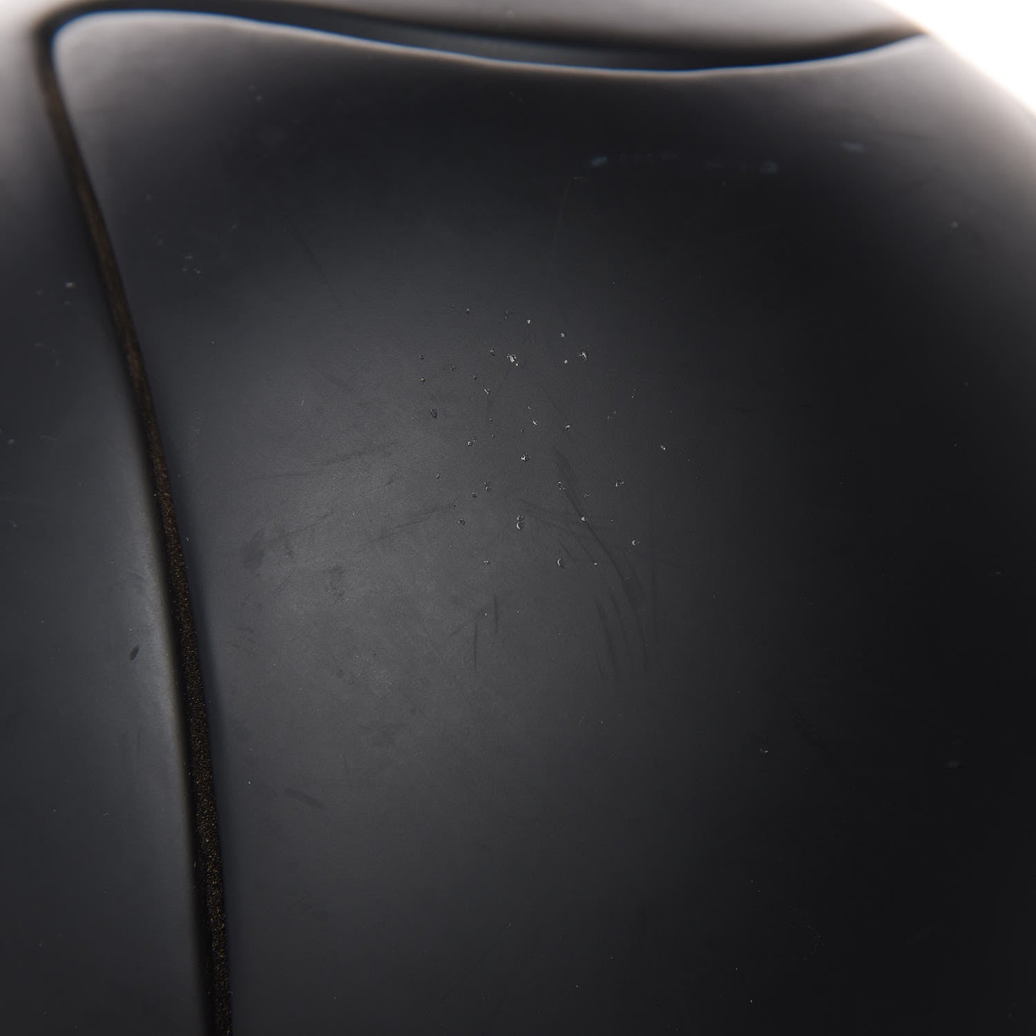 Hermes Polycarbonate Zermatt Calfskin Eole Equestrian Riding Helmet 55 Black Rouge H 6 of 11