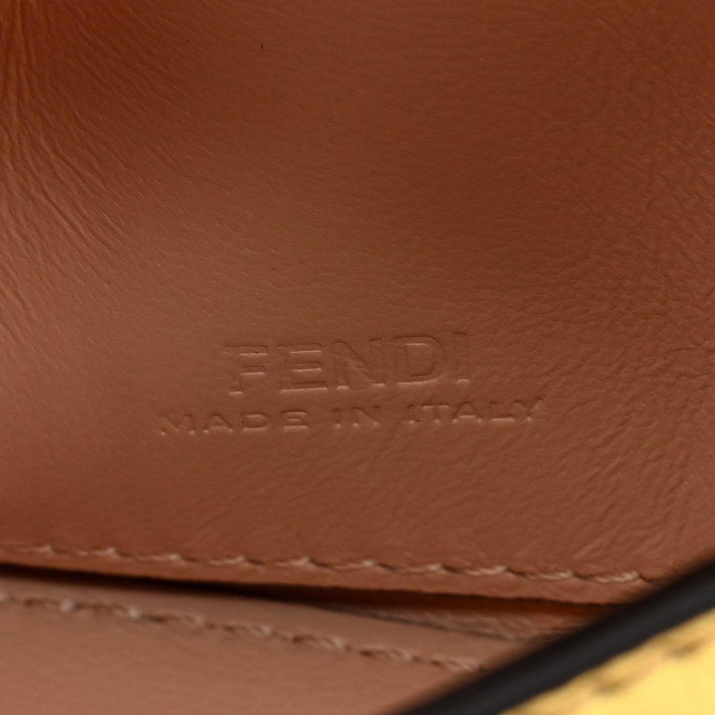 Metallic Braided Nano Baguette Maxi Handle Charm Gold