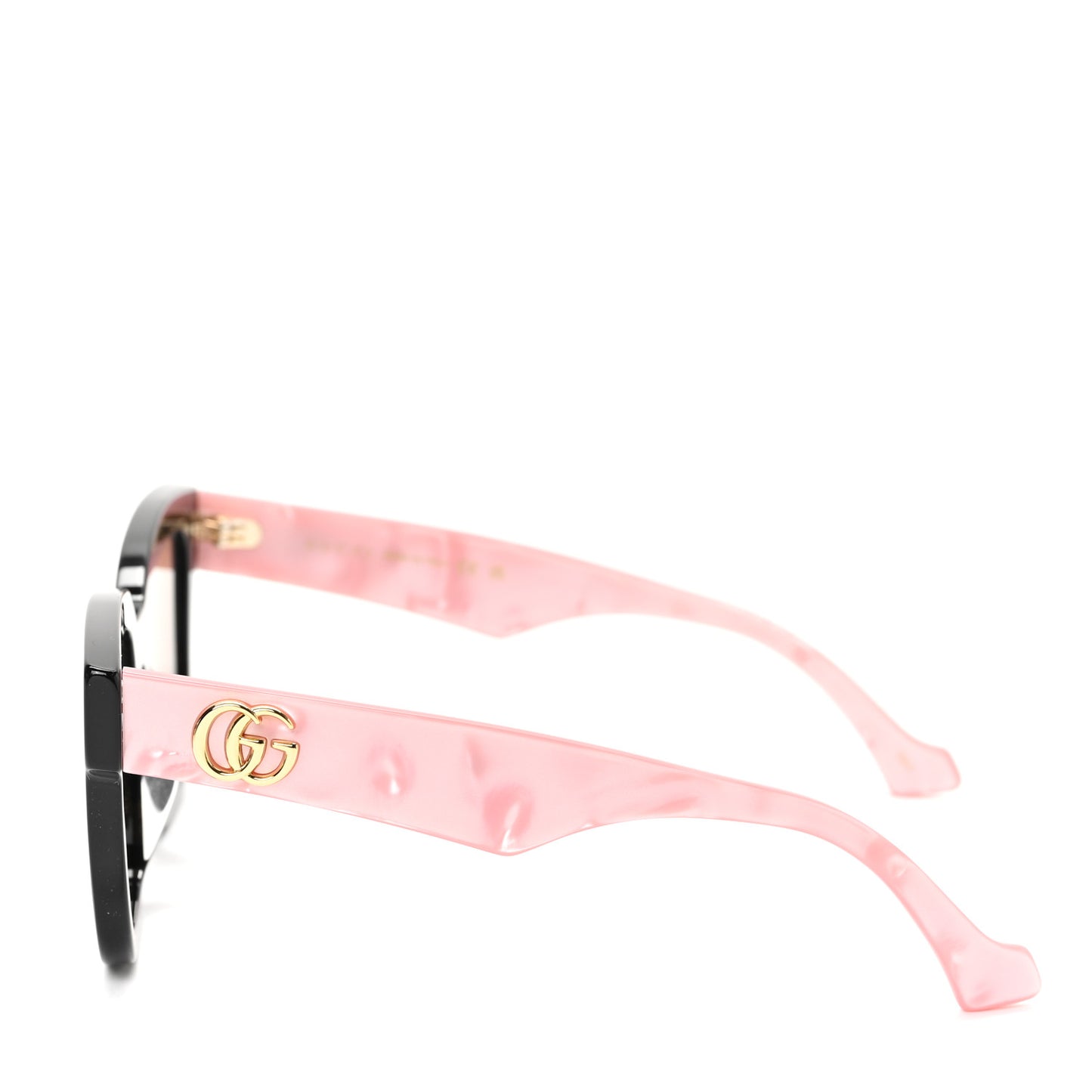 Rectangle 52mm Frame Sunglasses GG0998/S Black Pink