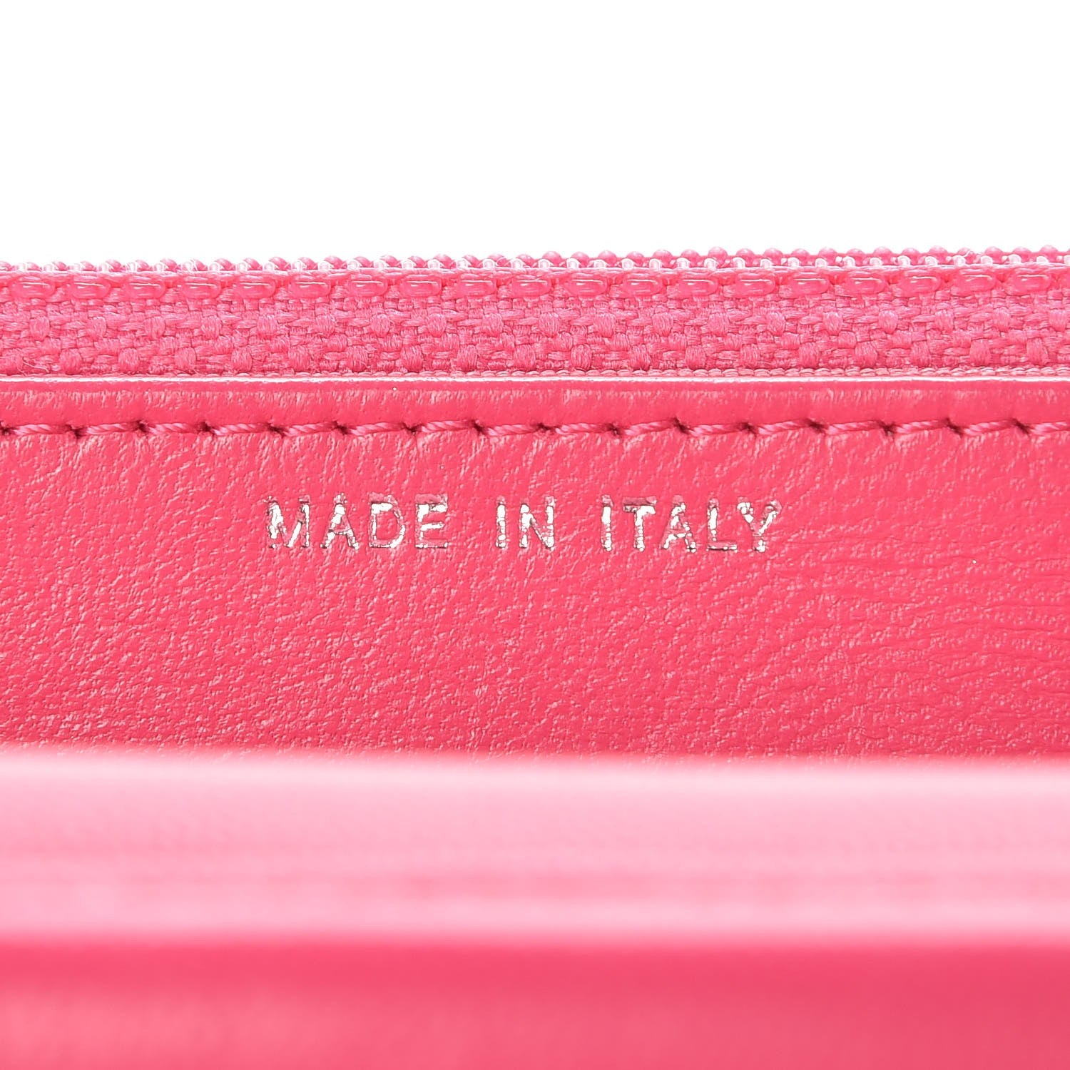 Chanel Lambskin Quilted Wallet On Chain WOC Pink 7 of 9