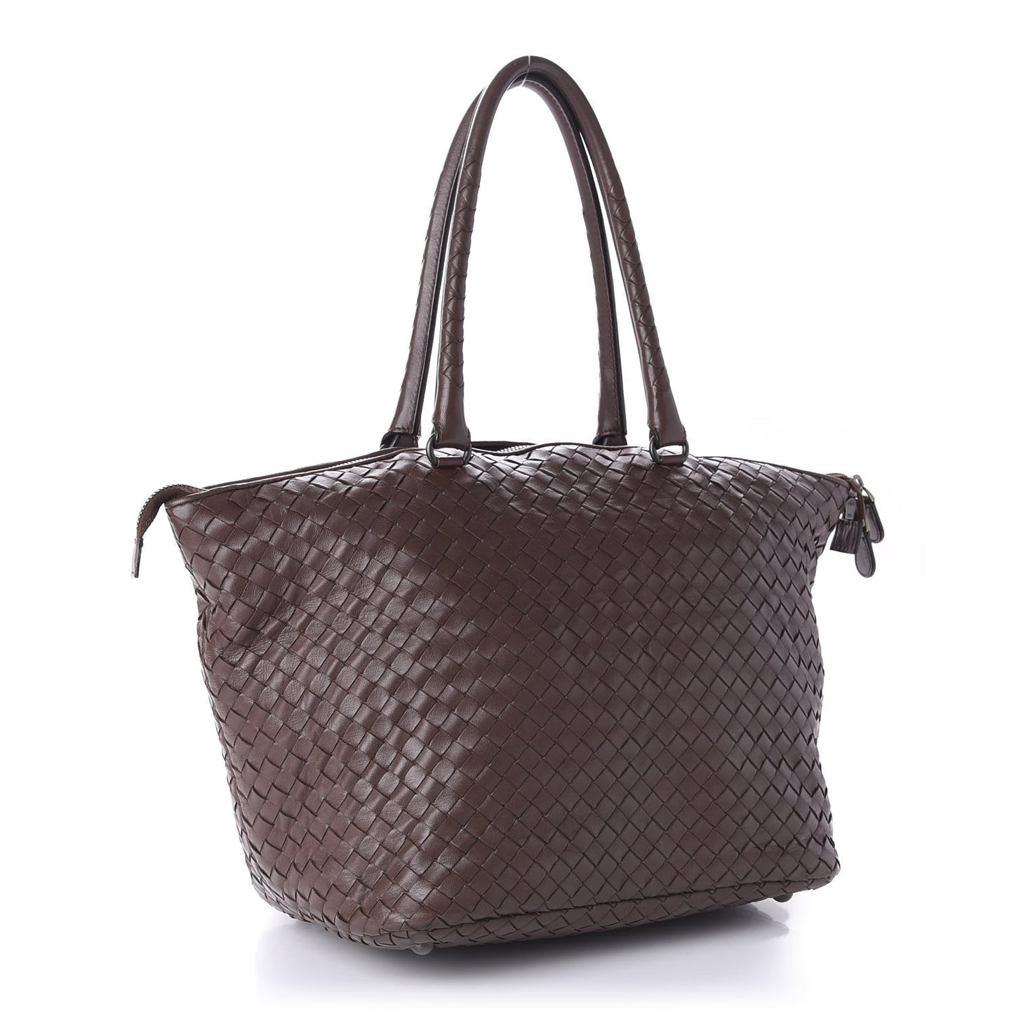 Nappa Intrecciato Tote Truffle