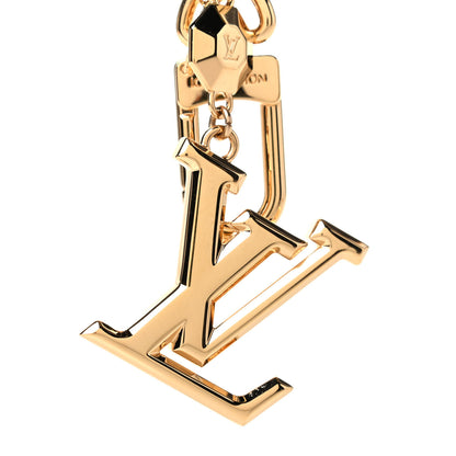 Louis Vuitton LV Facettes Bag Charm Key Holder Gold 3 of 3