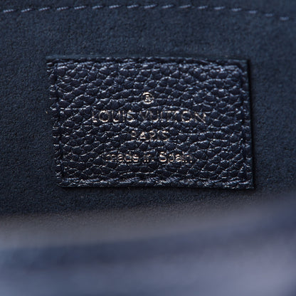Louis Vuitton Metallic Empreinte Monogram Giant Speedy Bandouliere 20 Navy Nacre 6 of 8
