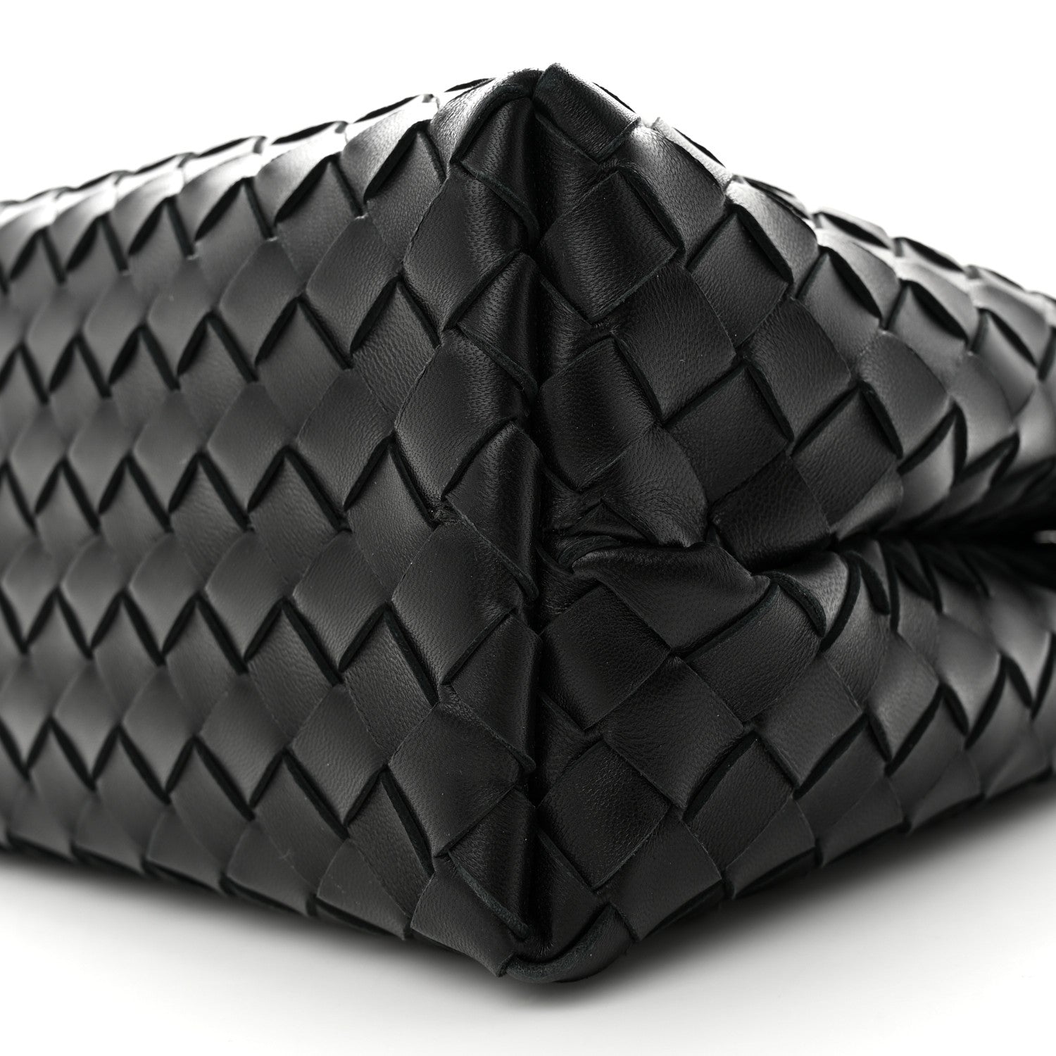Bottega Veneta Nappa Intrecciato Medium Andiamo Shoulder Bag Black 9 of 9