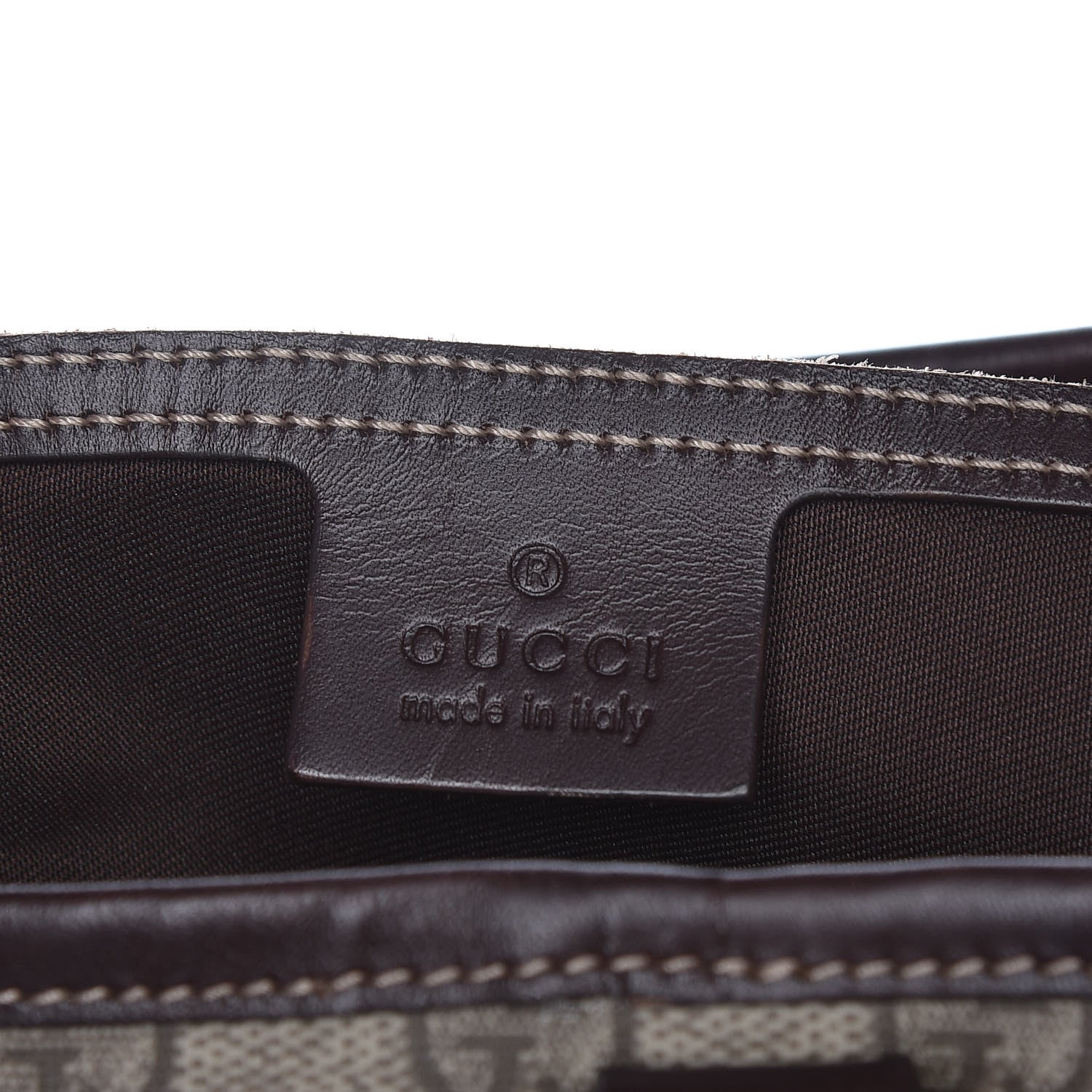 Gucci GG Plus Monogram Joy Vertical Tote Dark Brown 7 of 11