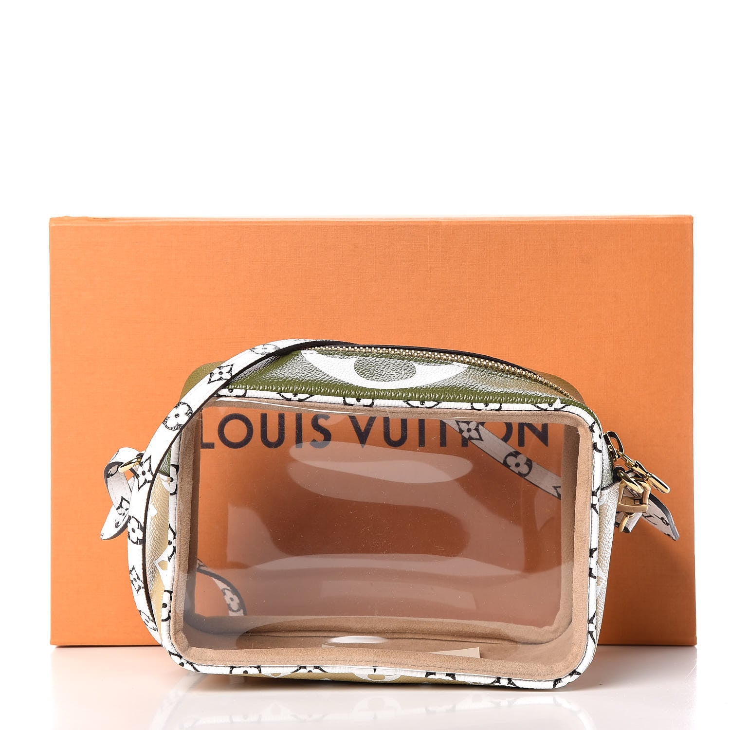 Louis Vuitton Monogram Giant Beach Pouch Kaki 9 of 9