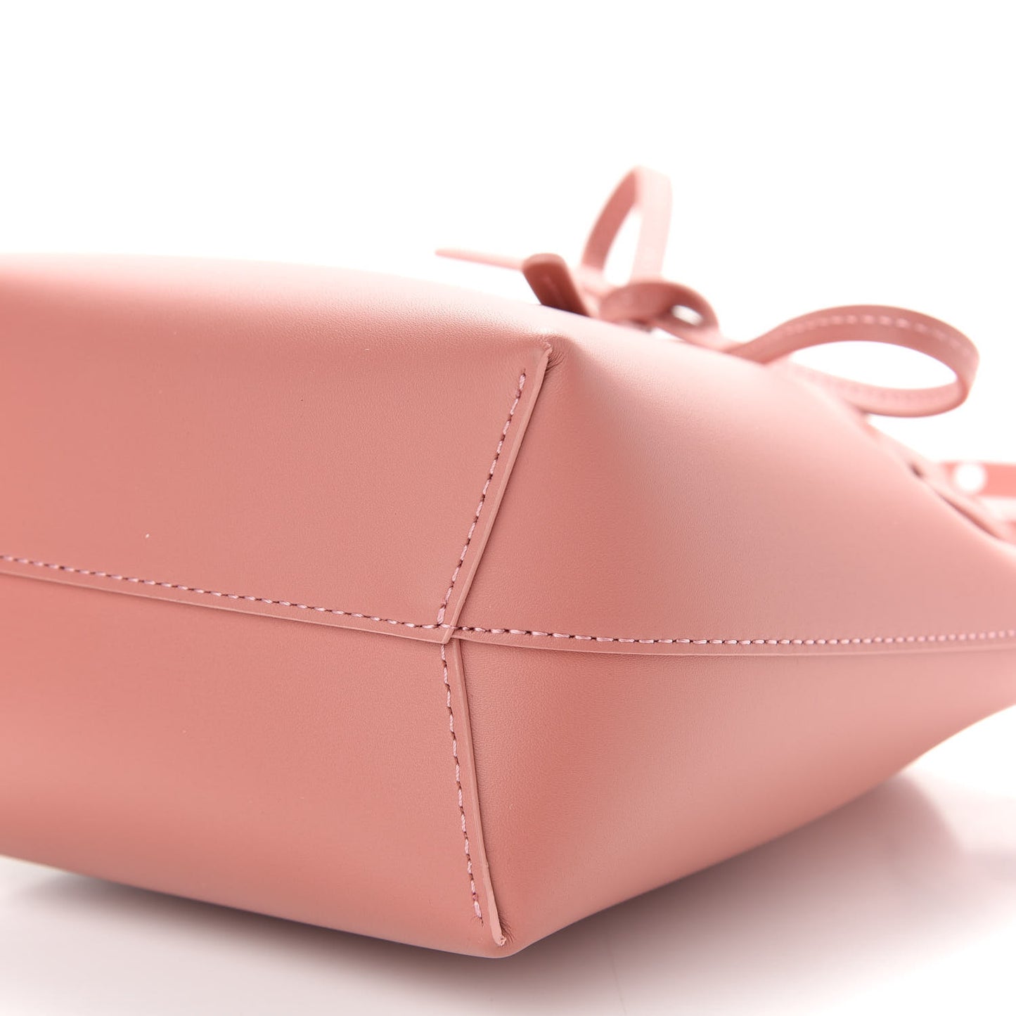 Calfskin Mini Mini Bucket Bag Blush
