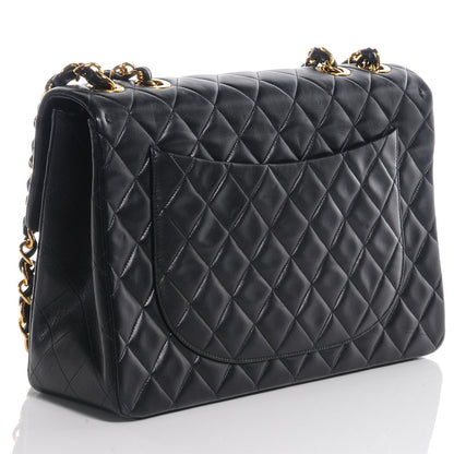 Chanel Lambskin XL Jumbo Flap Black 3 of 8