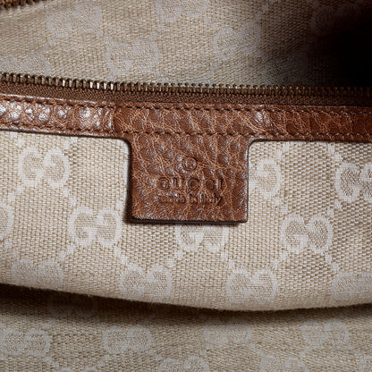 Gucci Calfskin Large Harness Hobo Maple Brown 6 of 8
