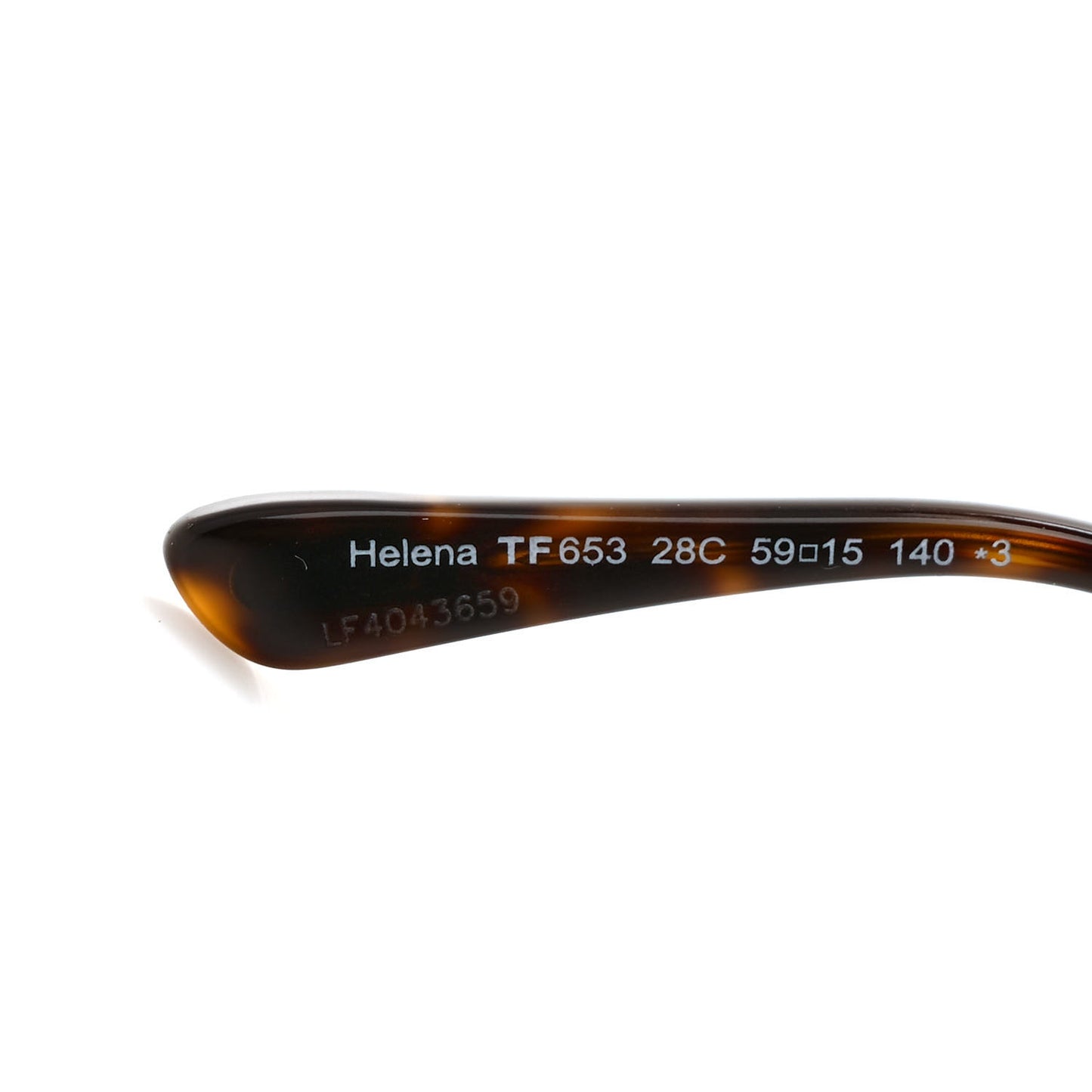 Helena Sunglasses TF653 Gold Tortoise