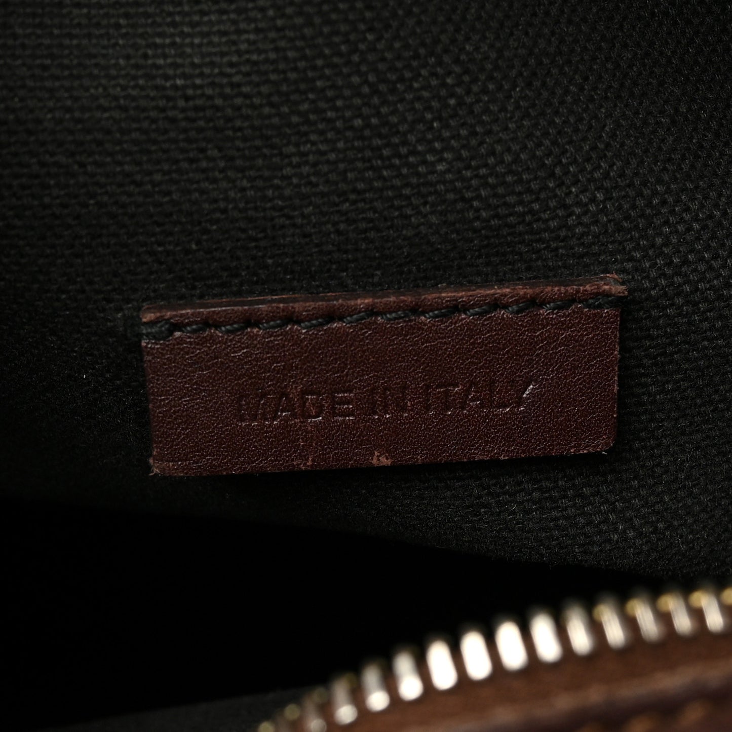 Haymarket Check Studded Tote Bag Chocolate