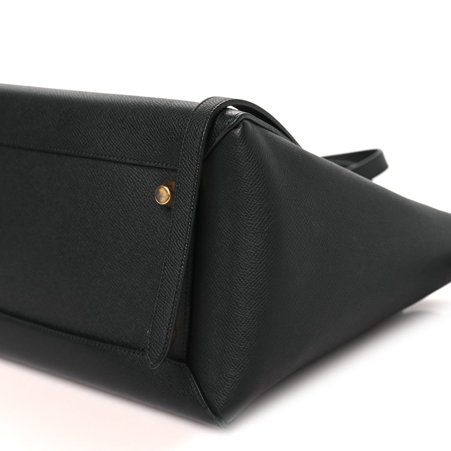 Grained Calfskin Mini Belt Bag Black