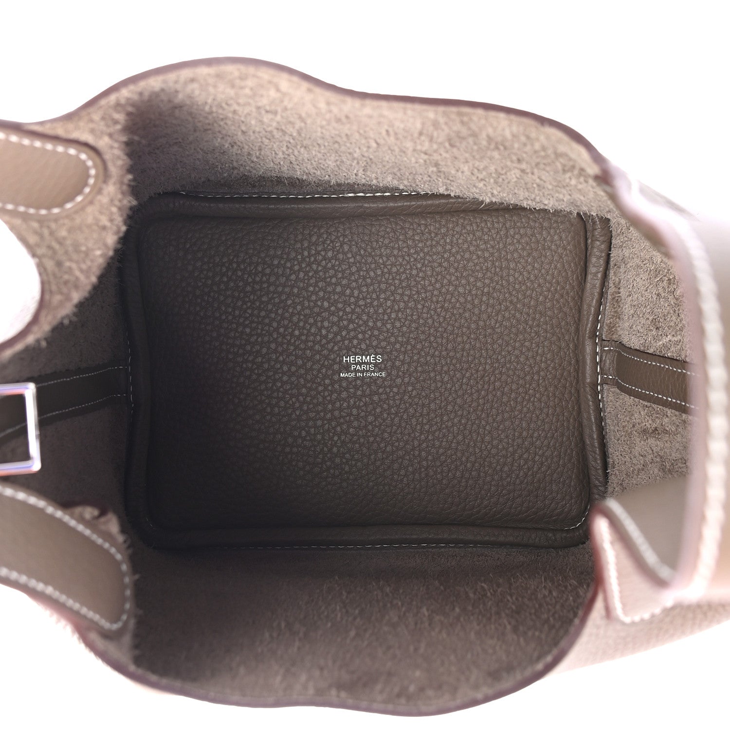 Hermes Taurillon Clemence Picotin Lock 18 PM Etoupe 5 of 9