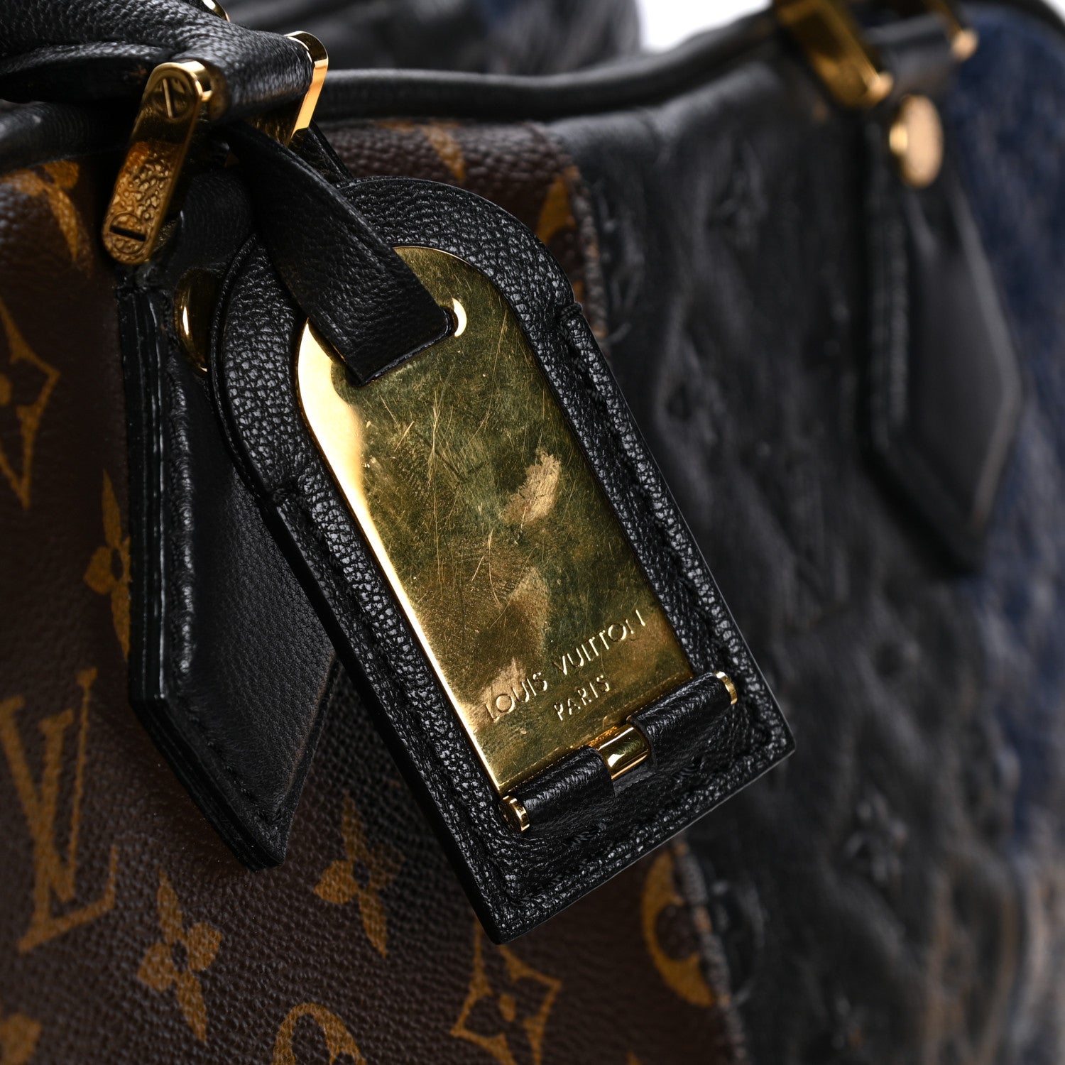 Louis Vuitton Monogram Stripes Medium Bag Marine 12 of 12