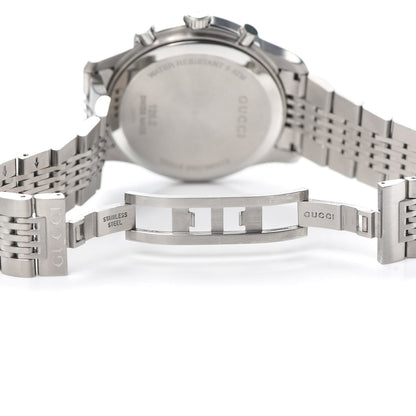 Gucci Stainless Steel 46mm G-Timeless Chronograph Quartz Watch 5 of 6
