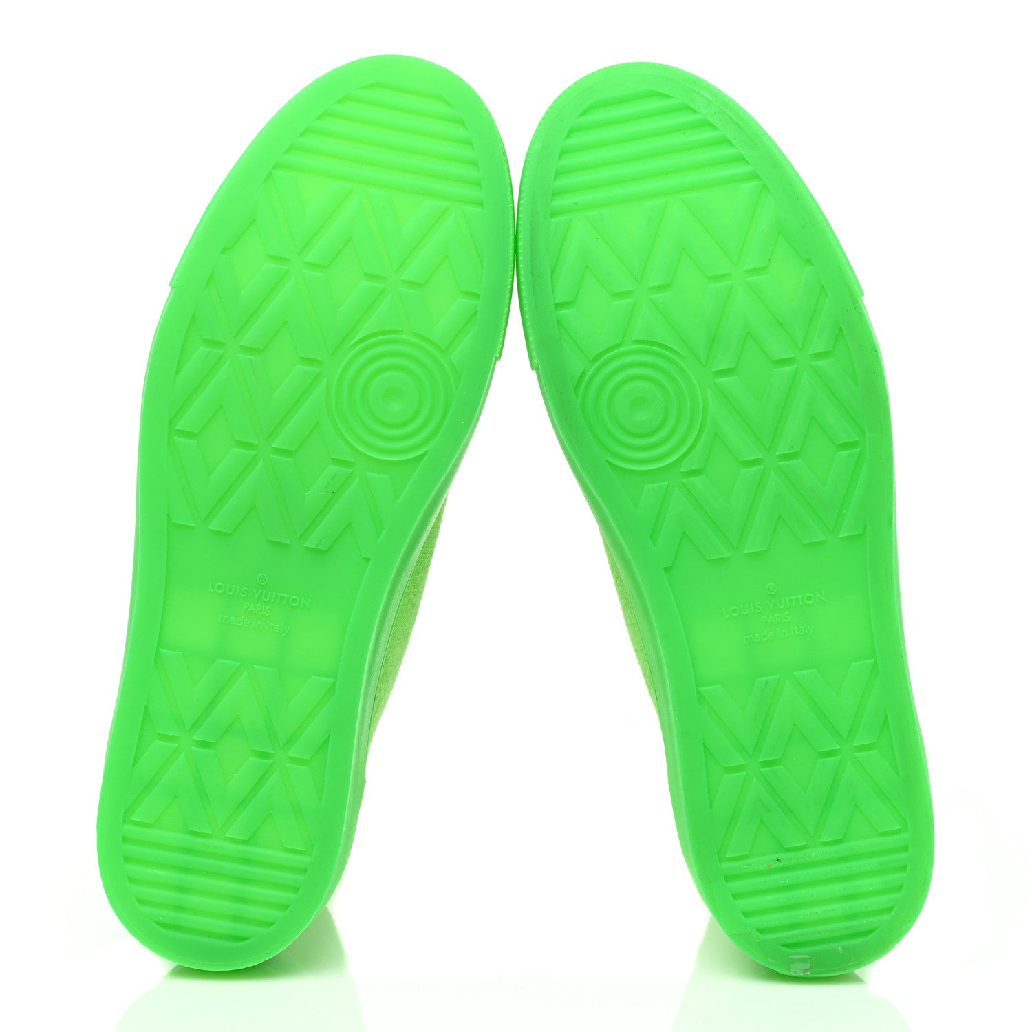 Louis Vuitton Canvas Monogram Mens Tattoo Sneaker Boots 8 Vert 6 of 9