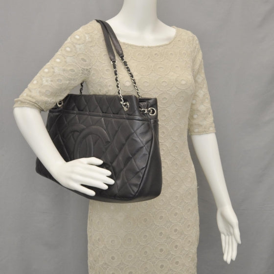 Chanel Caviar Timeless Tote Black 2 of 10