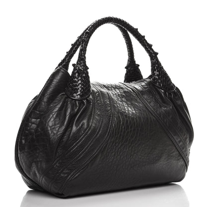 Fendi Nappa Nuvolata Spy Black 3 of 9